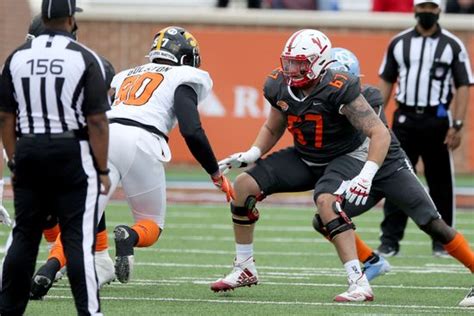 National Team Offensive Lineman Brenden Jaimes Editorial Stock Photo