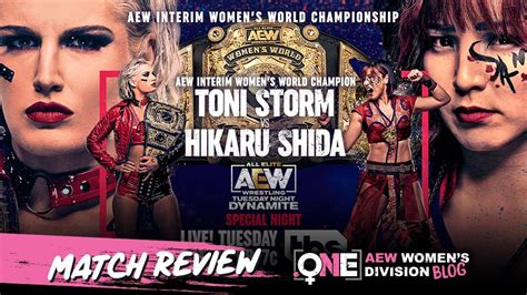 Toni Storm vs Hikaru Shida - AEW.ONE