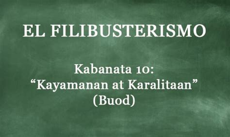 Ang Mga Tauhan Sa El Filibusterismo Mga Larawan Nito