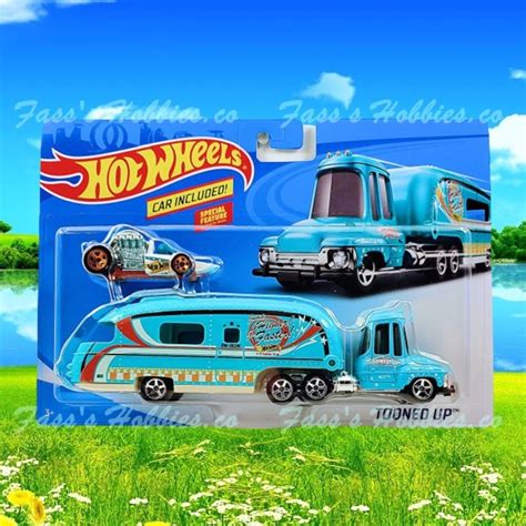 HOT WHEELS CAR HAULER TOONED UP HEAD STARTER Shopee Malaysia