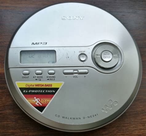 ODTWARZACZ CD DISCMAN SONY D NE 241 CD WALKMAN 8847430822 Oficjalne