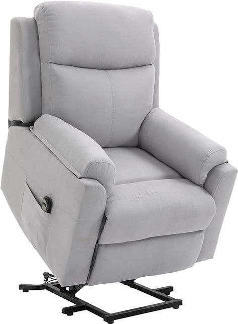 HOMCOM Fauteuil releveur inclinable Fauteuil de Relaxation électrique