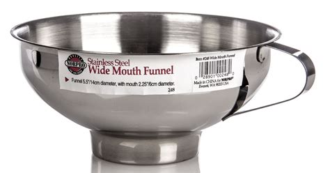 Norpro Wide Mouth Funnelstainless Steel Azure Standard