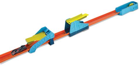 Hot Wheels Track Builder Zestaw do rozbudowy Długi Skok Pojazdy tory