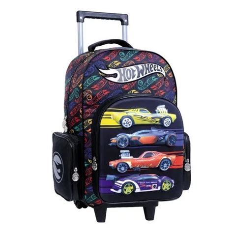 MOCHILA CON CARRO HOT WHEELS Jugueterìas Caty