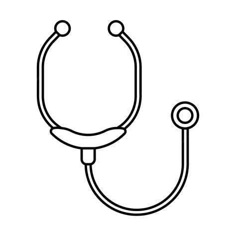 Premium Vector Stethoscope Icon Vector