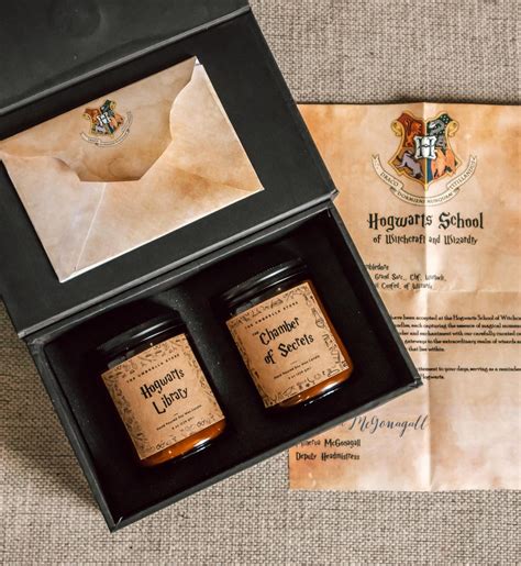 The Umbrella Store Hary Potter Themed Scented Candle Gift Hamper Set