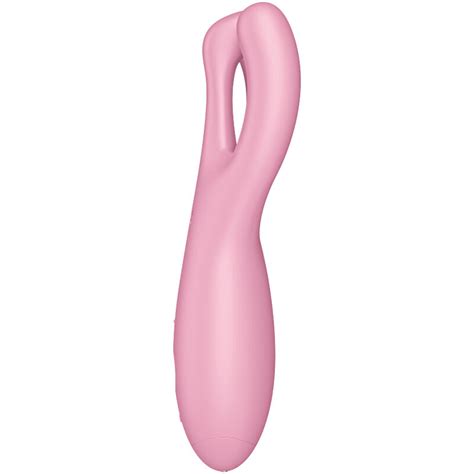 SATISFYER THREESOME 4 VIBRADOR APP ROSA Seductime Sex Shop