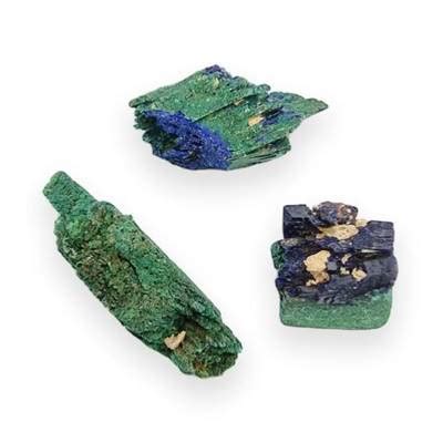 Azurite Malachite Pierre Brute Pierre Naturelle Par G