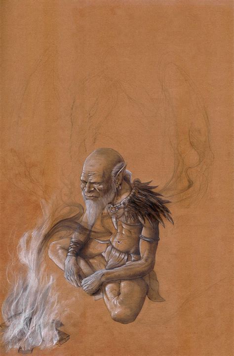 Ancestor Spirit WIP2 by Tanathiel on DeviantArt