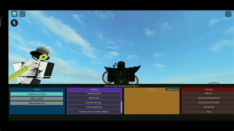 Roblox Fe Script Showcase Fe Op Troll Gui Work Fluxus And Hydrogen Youtube