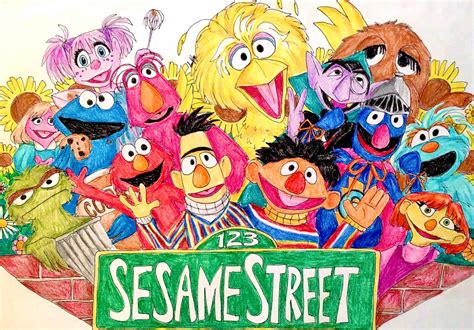 Sesame Street By Artfrog75 On Deviantart