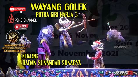 Pagelaran Wayang Golek Edisi Ramadhan Putra Giri Harja Bandung