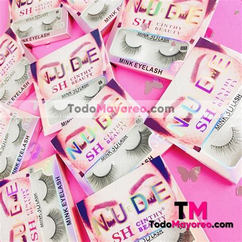Caja De Pares Pesta As New Nude Mink Eyelash D A La Moda Mayoreo Caja Todomayoreo