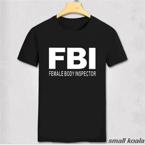 Fbi T Shirt Usa Funny T Shirt Obama Geek Tshirt Fashion Men Short