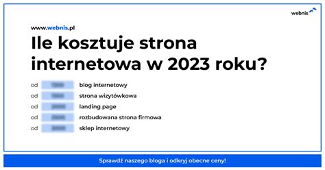 Jaki Jest Koszt Strony Internetowej W Roku Cennik