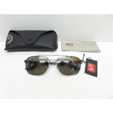 美品 ケース付 Ray Ban レイバン RB3701 クロマンス 偏光レンズ サングラス WA5584 A 164 WA5584 19