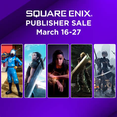 Square Enix On Twitter Its Time To Save On Some Great Titles On Both