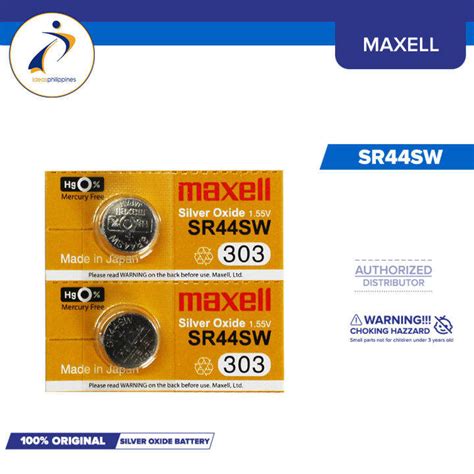 Maxell Sr Sw Silver Oxide Battery Pack Of Lazada Ph