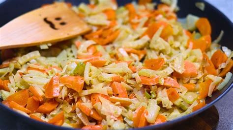 Fenchel Gemüse Mit Möhren Rezept In Cremiger Weißer Sahne Soße Ohne