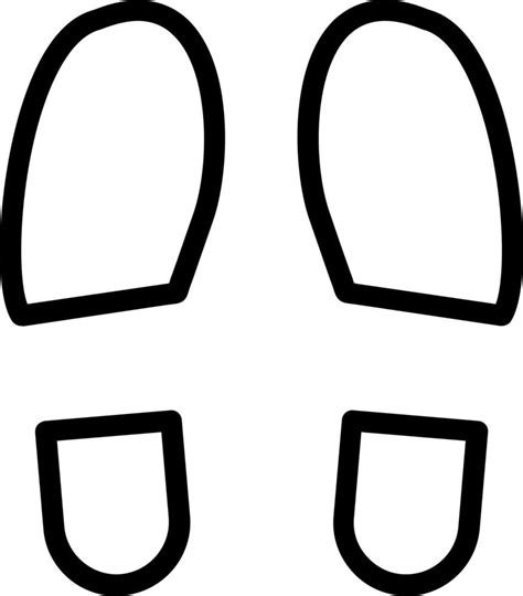 diseño de icono de vector de huellas de zapatos 15352787 Vector en Vecteezy