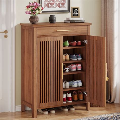 20+ Wooden Shoe Racks For Closets