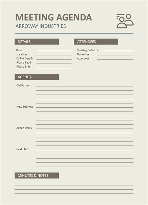 Google doc meeting agenda template - sherymessage