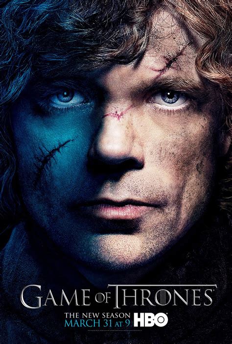 See Tyrion in the Game of Thrones Season 3 Poster