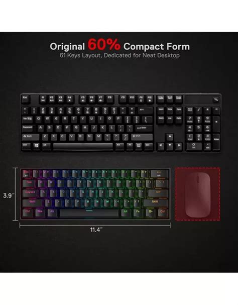 Redragon K Pro Draconic Wireless Mechanical Brown