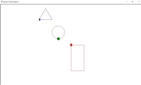 How To Draw Different Shapes Using A Turtle In Python
