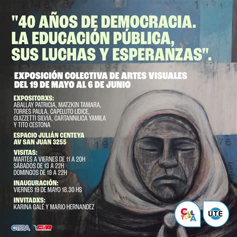 A Os De Democracia La Educaci N P Blica Sus Luchas Y Esperanzas