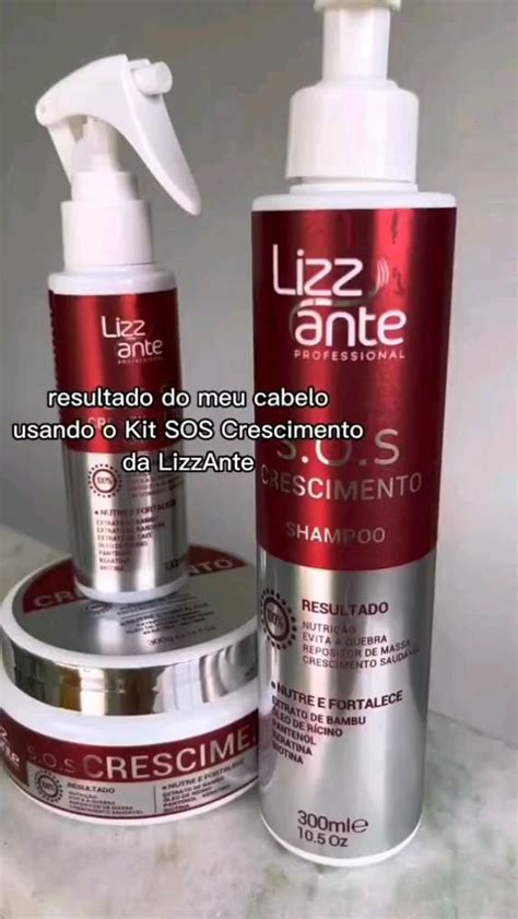 Lizz Ante S O S Crescimento Capilar Venha Ter Os Cabelos Dos Sonhos