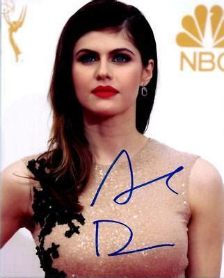 Alexandra Daddario Signed X Photo Autographed Nice Coa