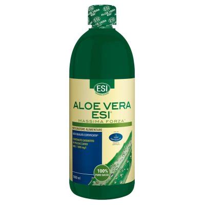 Esi Aloe Vera Succo Massima Forza Ml Farmavalore La Farmacia