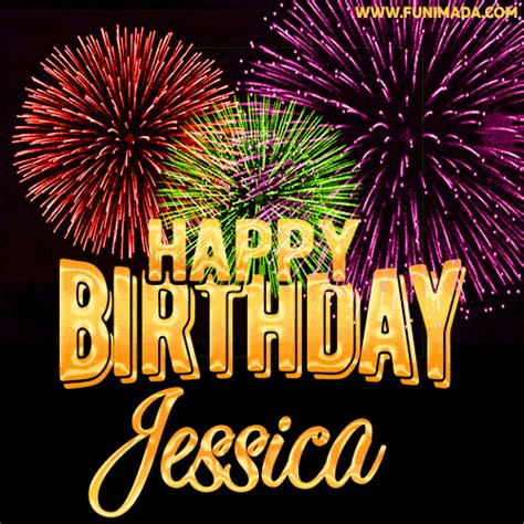 Happy Birthday Jessica GIFs - Download on Funimada.com