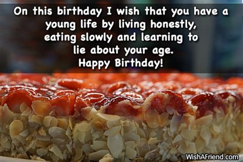 Funny Birthday Sayings