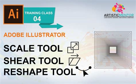 Adobe Illustrator Training Class 4 How To Use Scale Tool Flickr