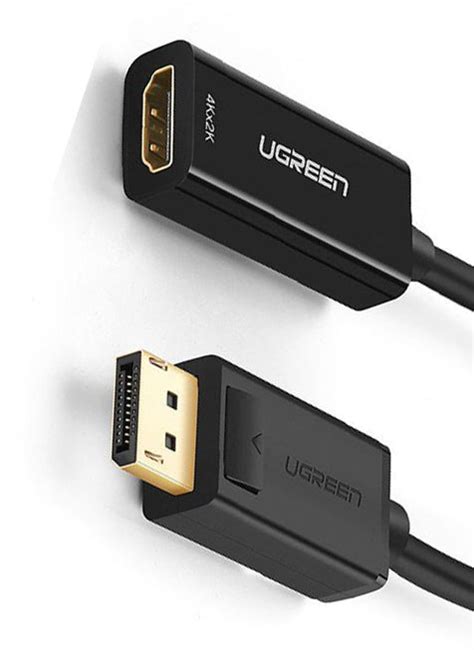 Câble Ugreen Displayport Male Vers Hdmi Female 1080p 60hz 25cm 40362