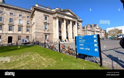 Trinity College In Dublin Dublin Ireland April 20 2022 Stock