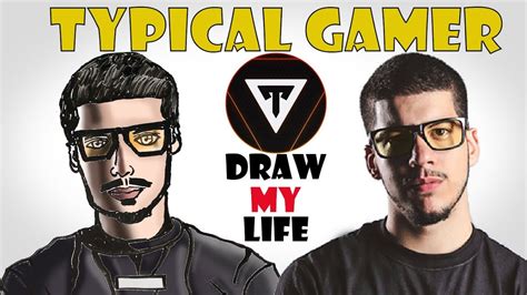 Draw My Life Typical Gamer Youtube