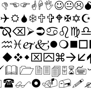 Special Symbols (Wingdings) for Social Media Branding (Twitter ...