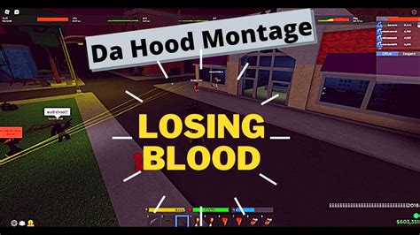 Da Hood Montage Losing Blood YouTube