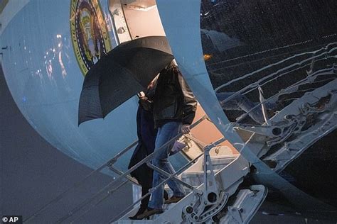 UFO caught on camera hovering over Air Force 1 at LAX during Joe Biden ... 