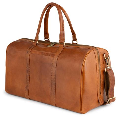 Berliner Bags Vintage Weekender Boston Reisetasche Aus Leder Duffel