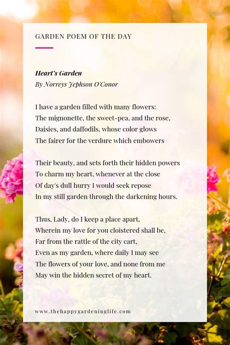 Garden Poems