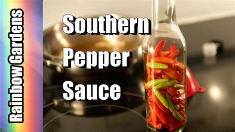 Easy Southern Pepper Sauce Recipe For Collards Turnip Greens And More Youtube