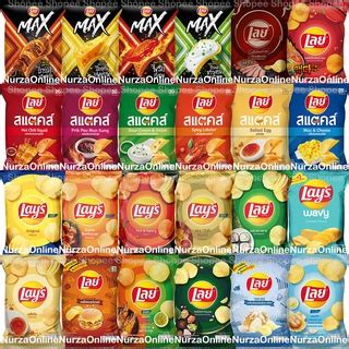 Thailand Snack Lay S Lay Lays Potato Chips Salted Egg Halal G G