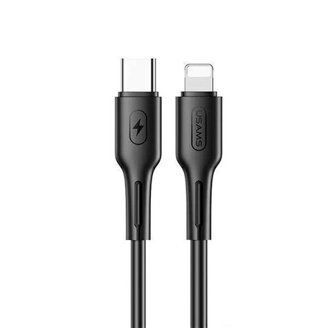 Usams Cable Type C To Lightning Pd M Black Moq Sj Usb