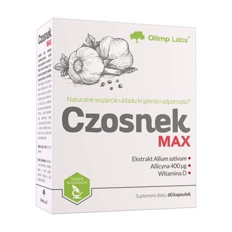 Olimp Labs Czosnek MAX kapsułki 60 szt