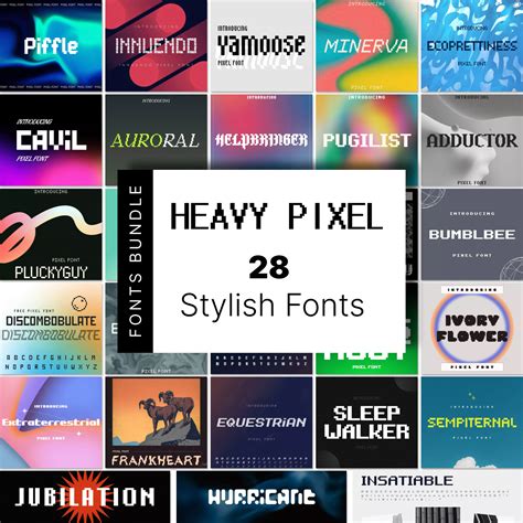 Frankheart Pixel Font – MasterBundles